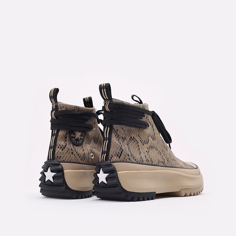  бежевые кеды Converse Run Star Hike Hi 170056 - цена, описание, фото 5